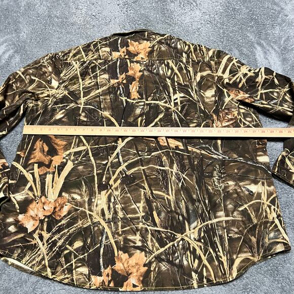 Duck Commander Shirt Mens 3XL Camo Hunting Long Sleeve Button Hunting - Picture 5 of 8